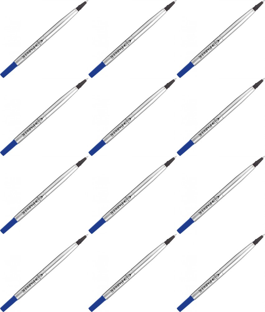 12x Wkład do pióra kulkowego Parker, M, niebieski