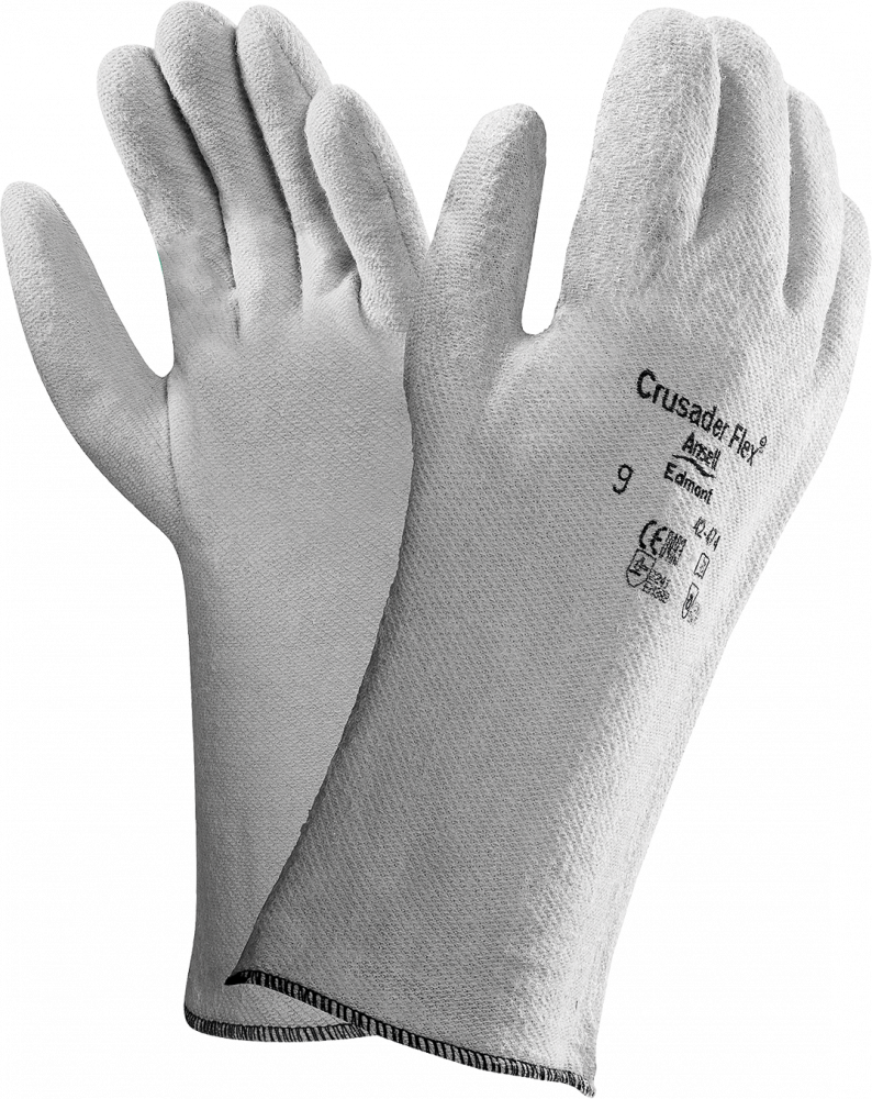 Rękawice robocze Ansell RACRUSAD42-474, antyprzecięciowe, powlekane, rozmiar 10, szary