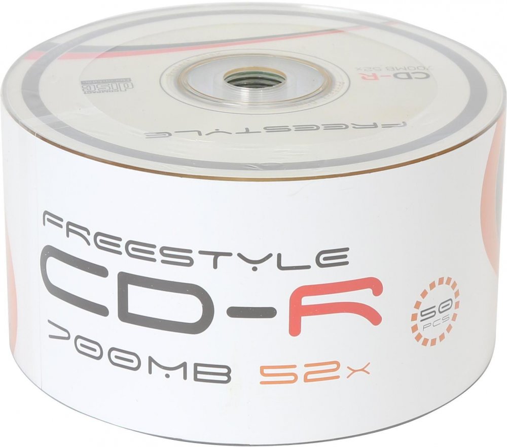Płyta CD-R Omega Freestyle, 700 MB, 50 sztuk