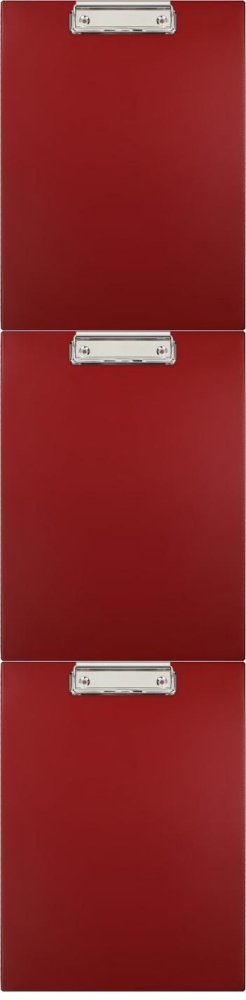 3x Clipboard Biurfol, A4, bordowy