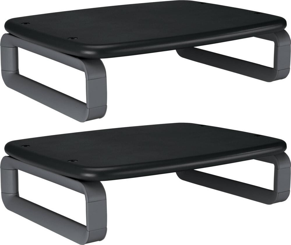 2x Podstawka pod monitor Kensington, Plus SmartFit, do 24 cali, czarny