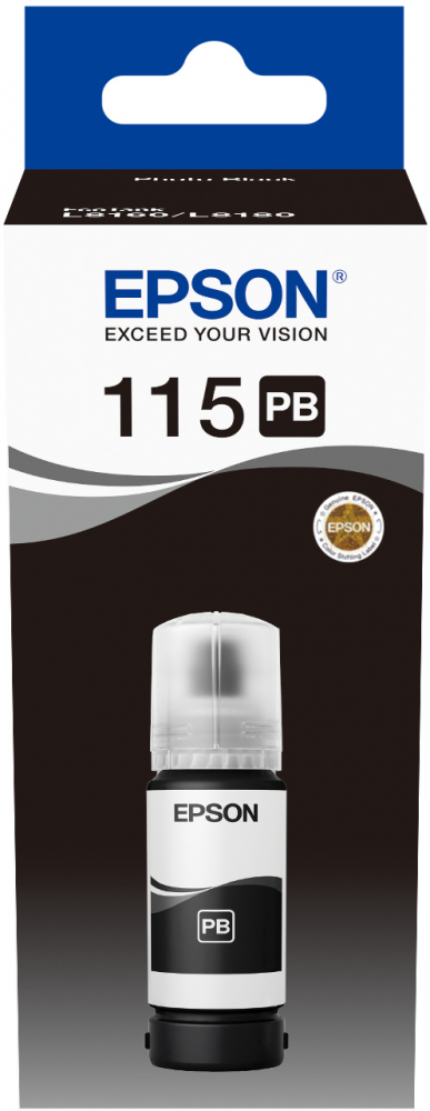 Tusz Epson 115 (C13T07D14A), 6200 stron, photo black (czarny foto)