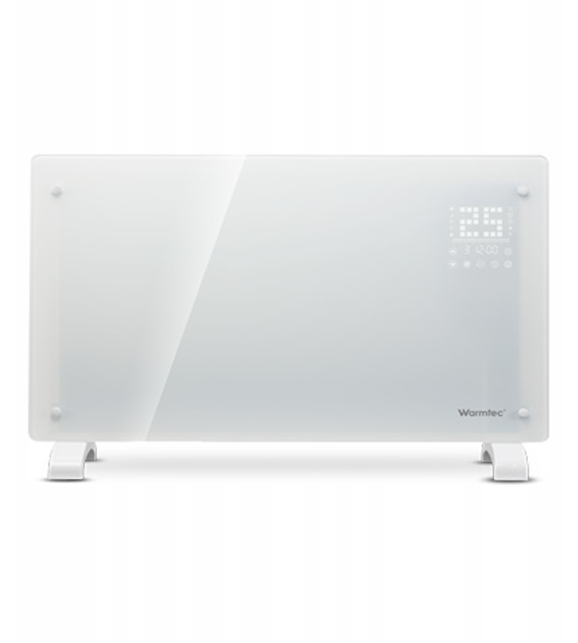 Elektryczny grzejnik konwektorowy Warmtec EGW-20B, do pomieszczeń o powierzchni do 20m2, 2000W, biały