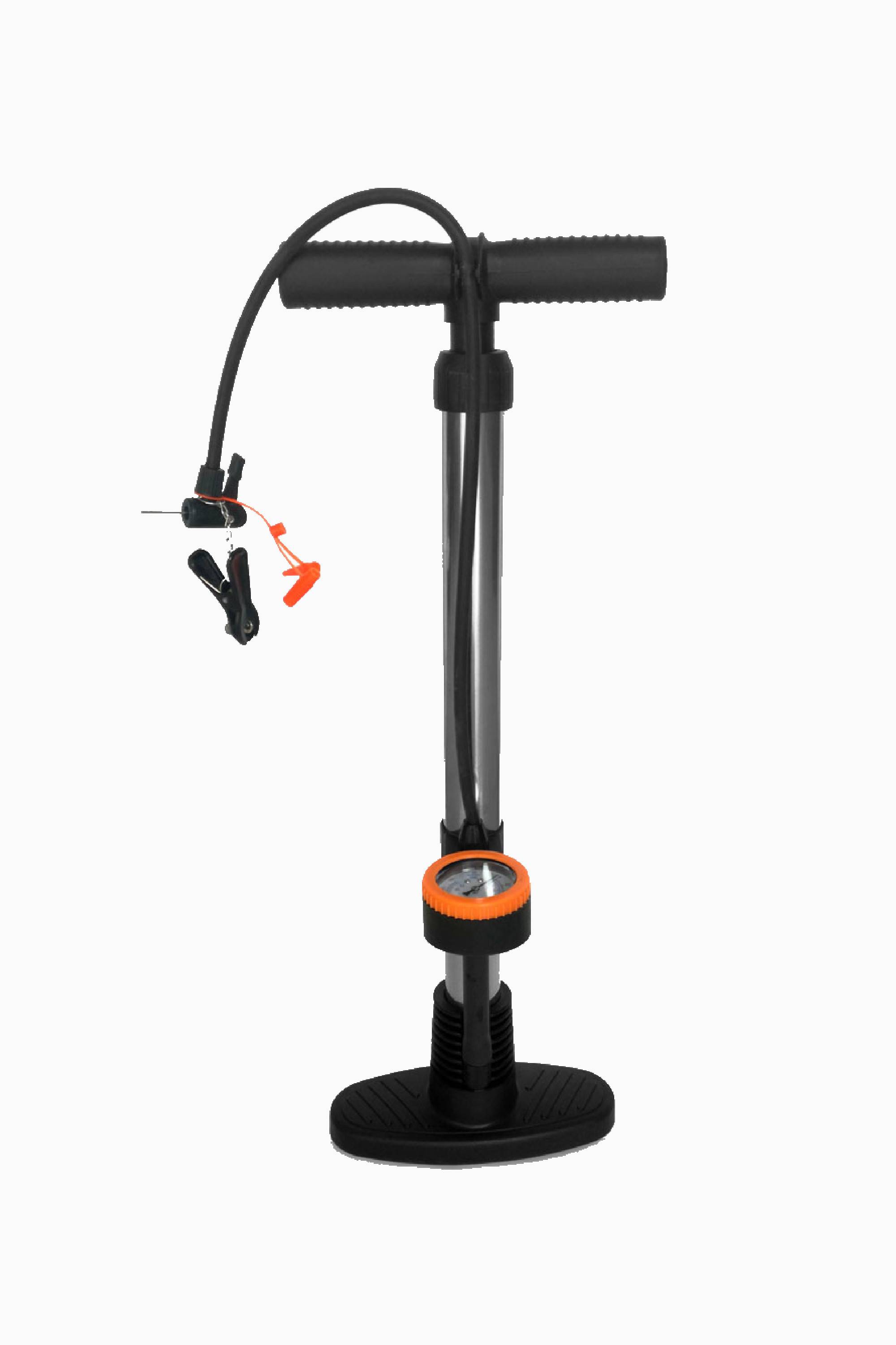 Pompka ręczna Yakimasport z ciśnieniomierzem