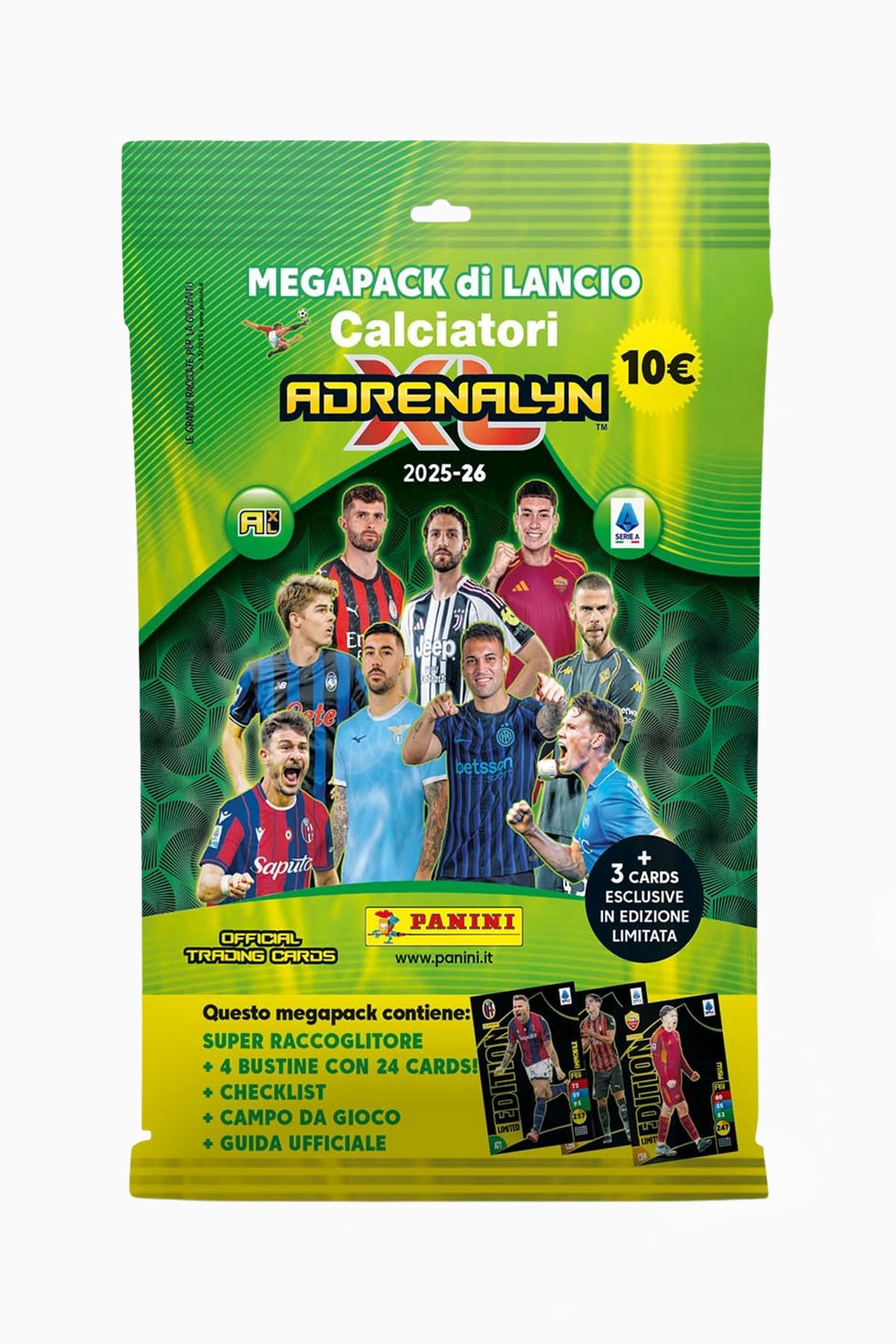 Karty Panini Calciatori 365 AdrenalynXL 2025/26 Starter Pack