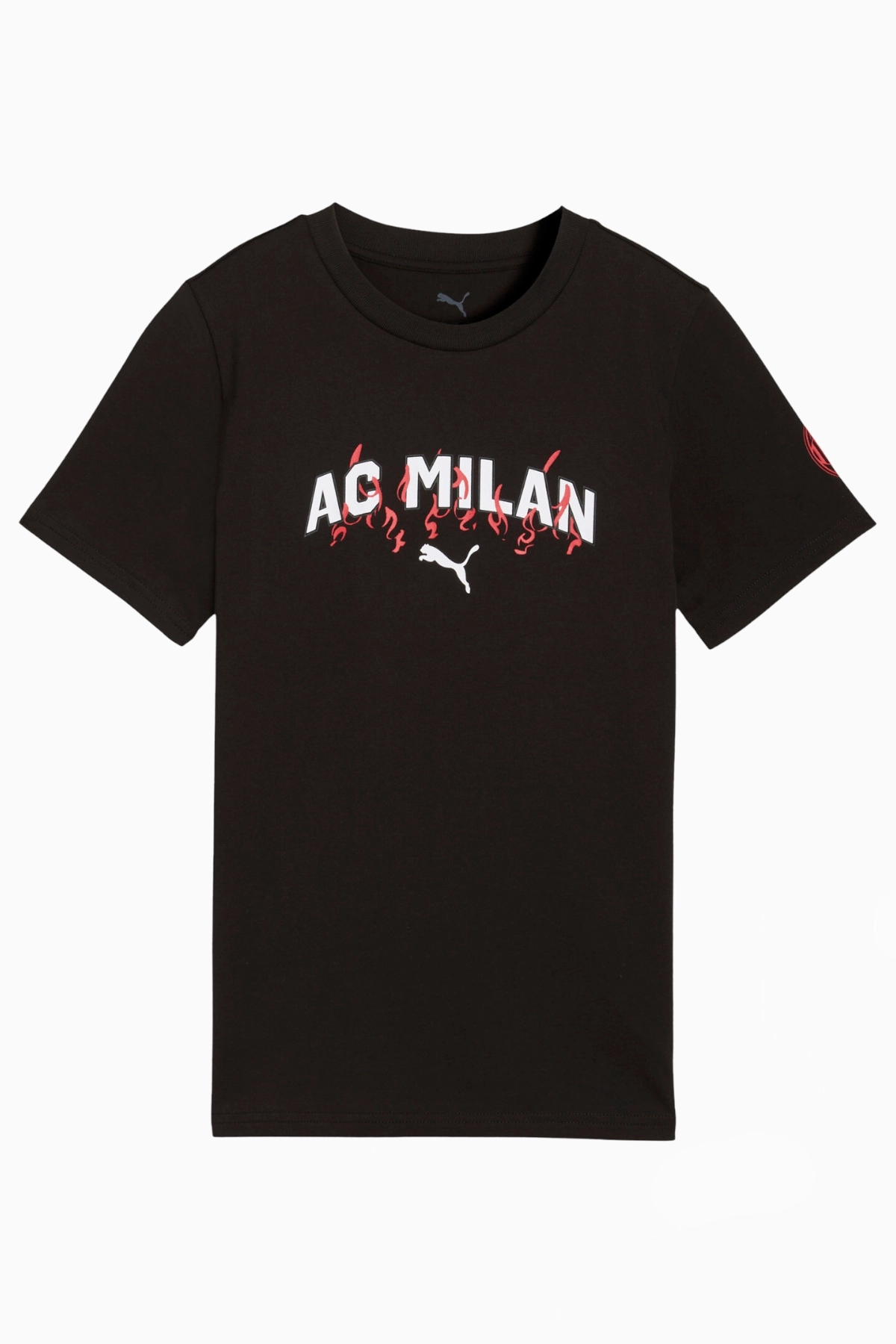 Koszulka Puma AC Milan 25/26 FtblCulture Tee Junior - Czarny