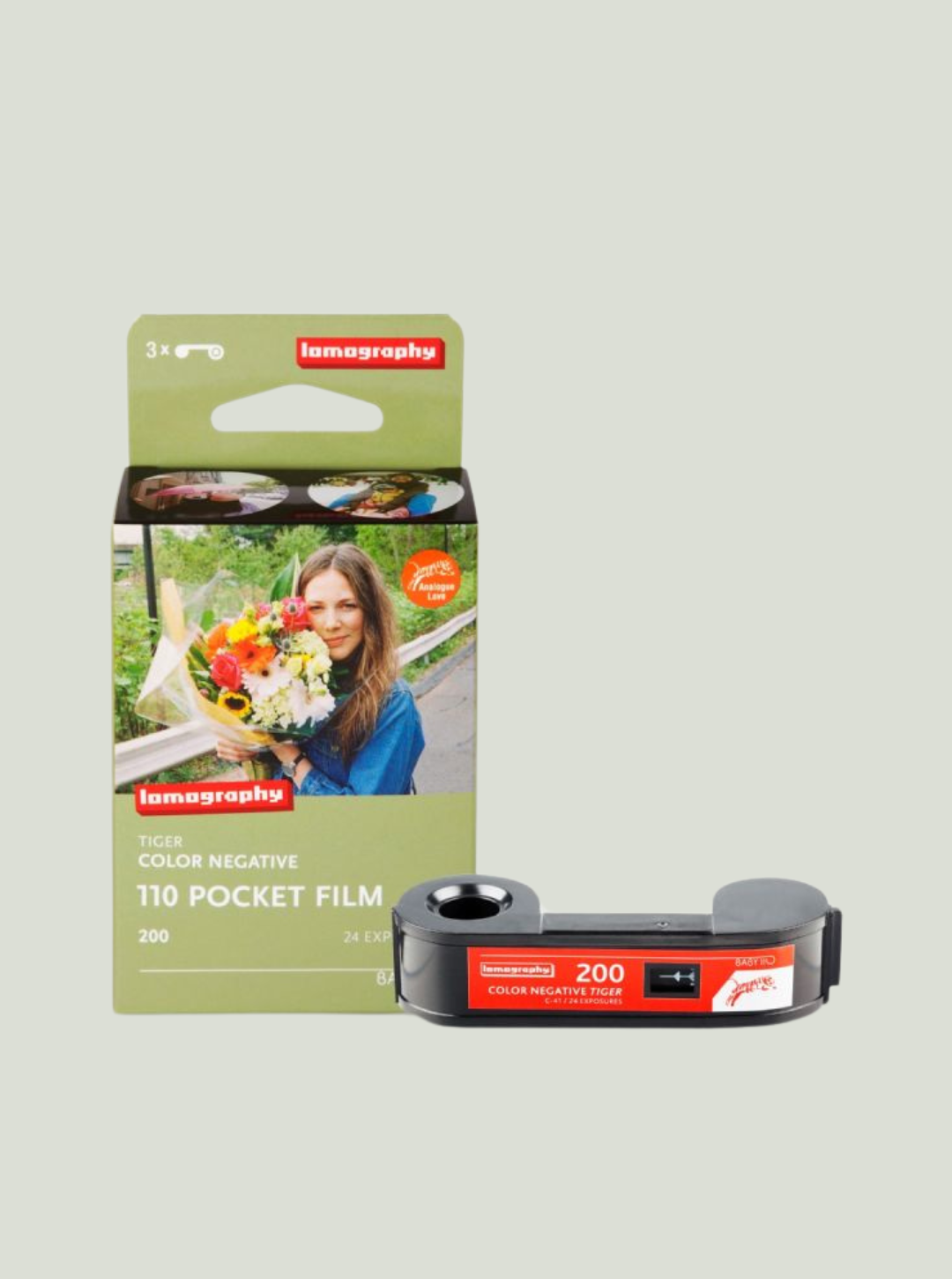 Film Color Tiger 110 ISO 200 Lomography - 3 pack