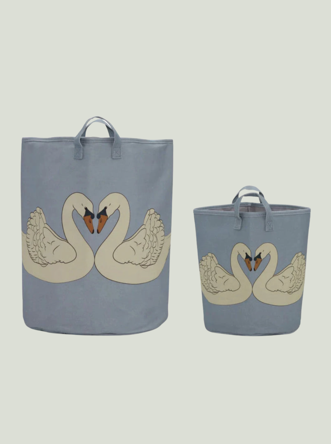 Pojemniki na zabawki SWAN KONGES SLØJD - zestaw 2 sztuk