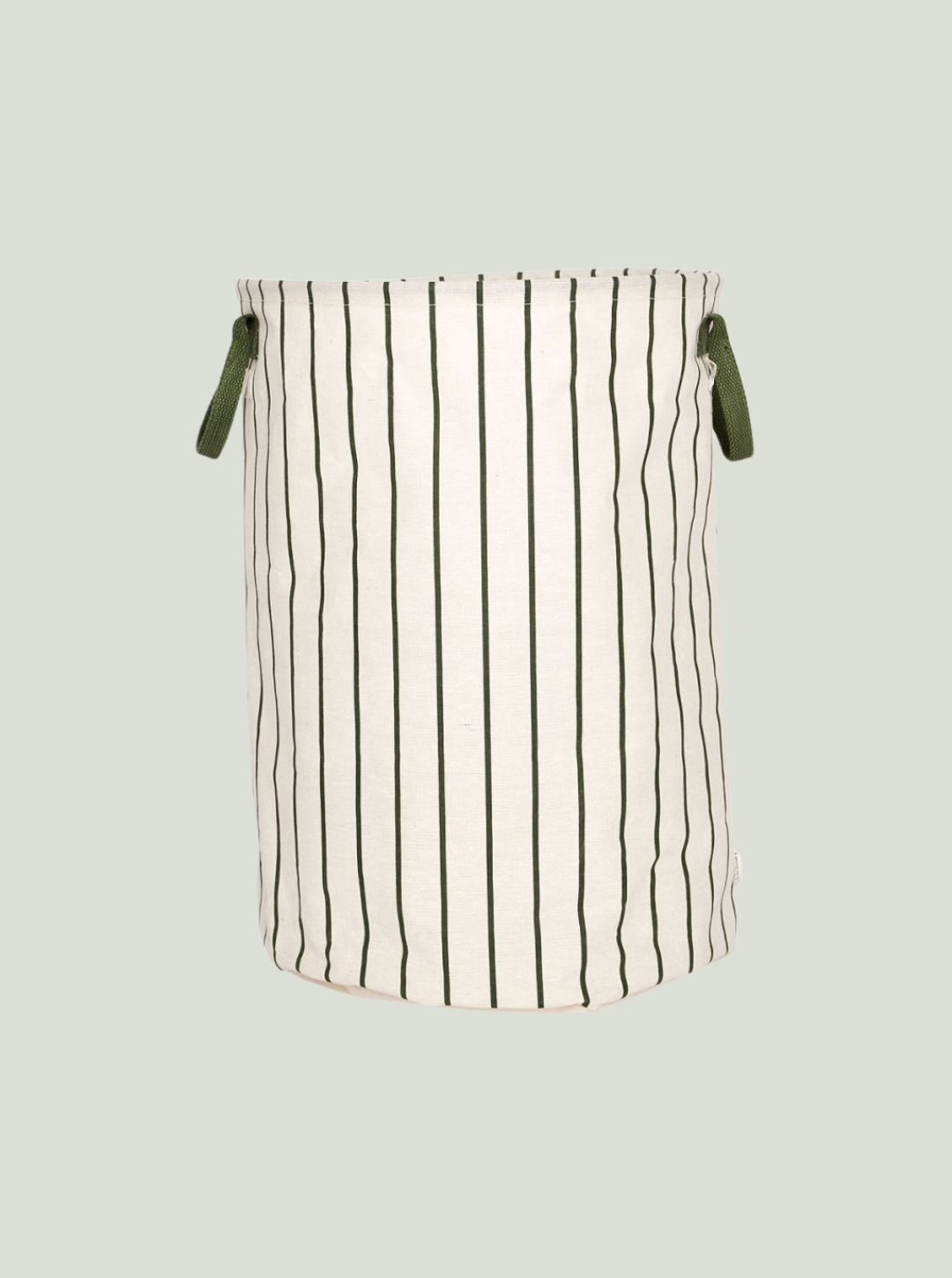 Kosz na pranie/przechowywanie Green / Offwhite - duży OYOY Living