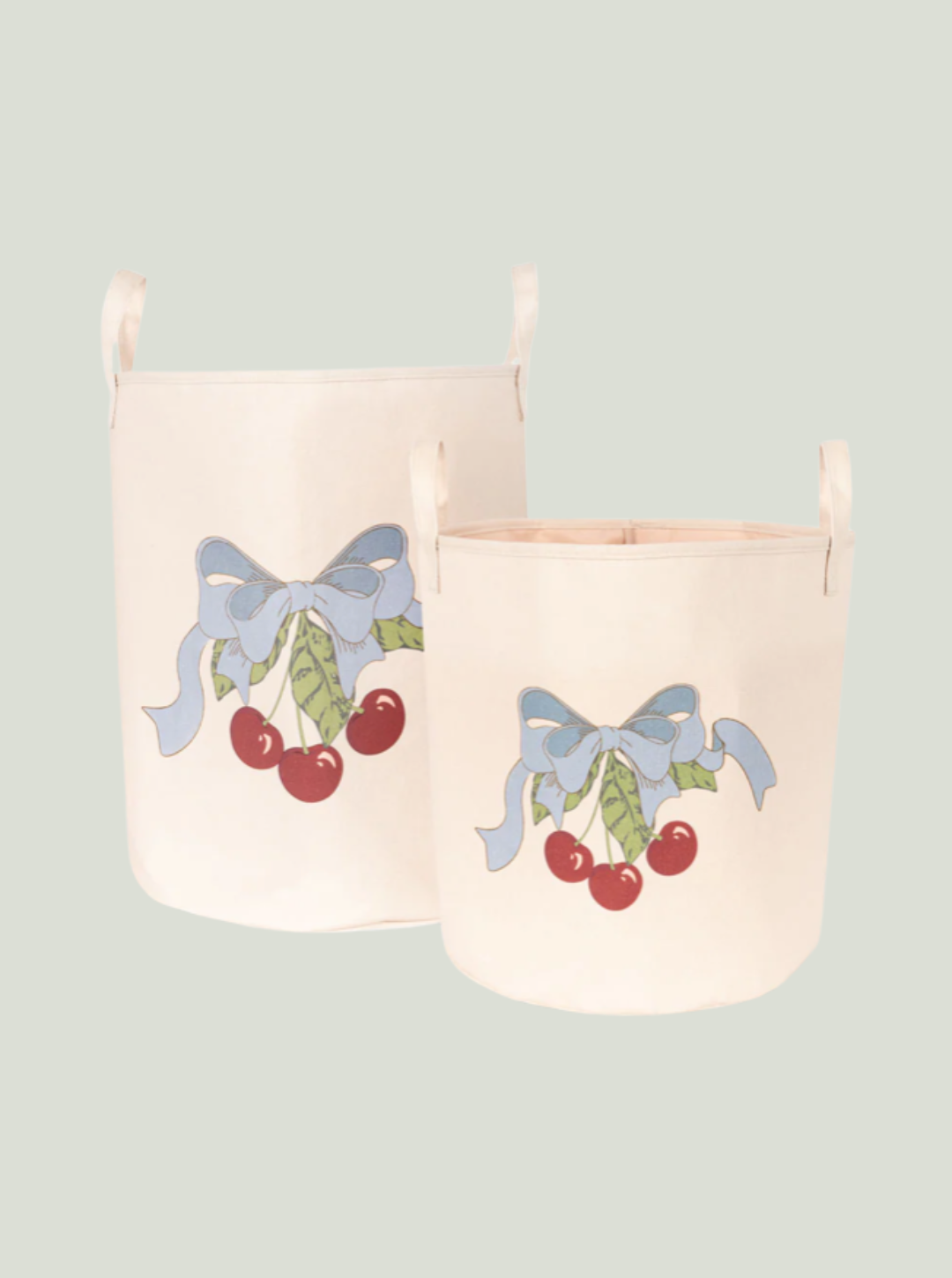 Pojemniki na zabawki CHERRY KONGES SLØJD - zestaw 2 sztuk