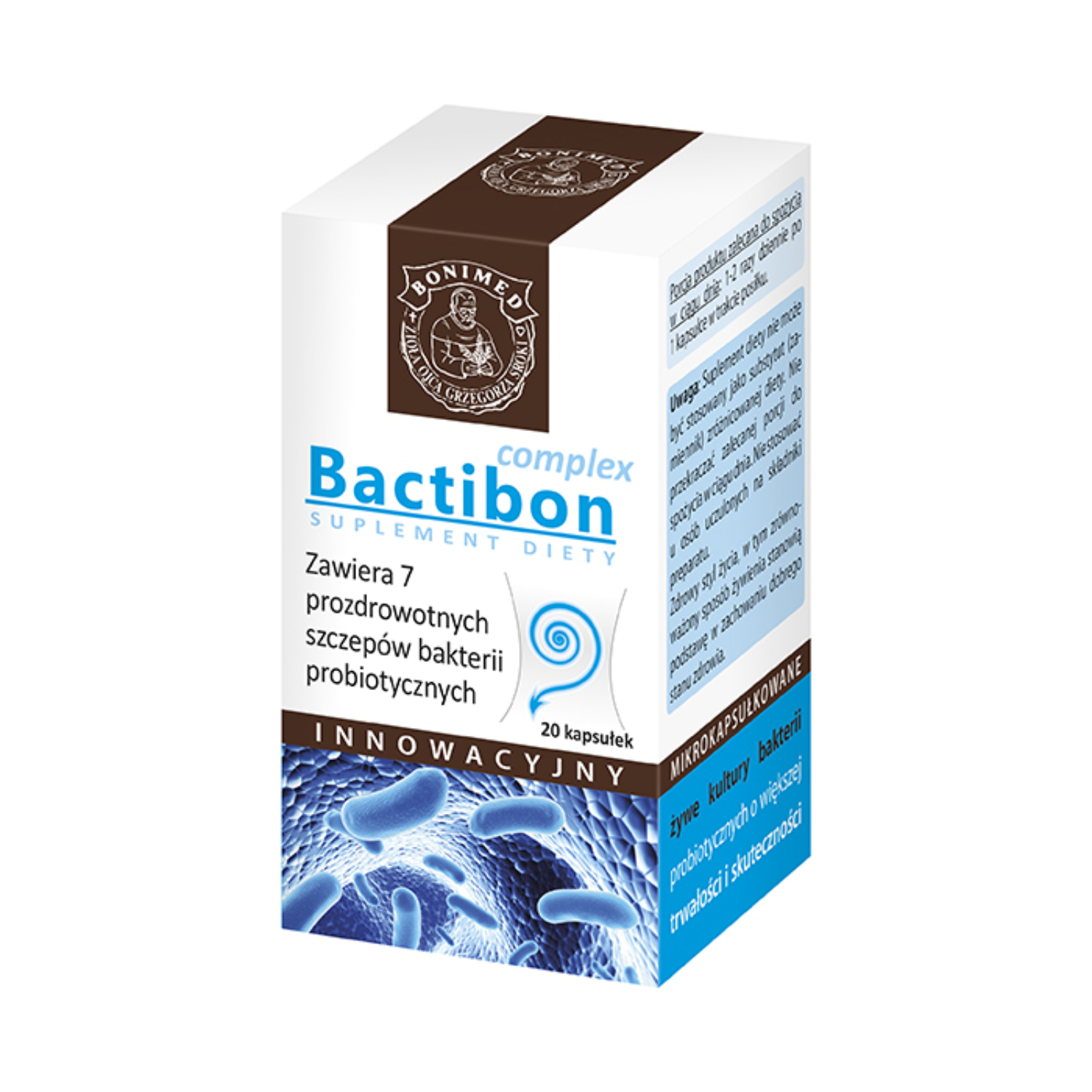 Bonimed bactibon complex, 20 kapsułek