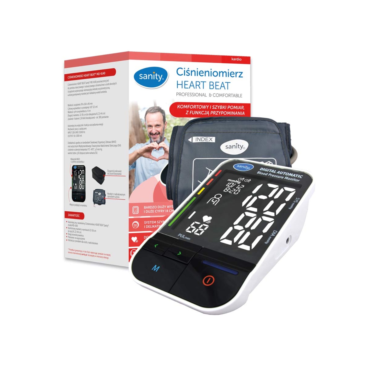 Sanity - ciśnieniomierz family md 3150, 1 sztuka