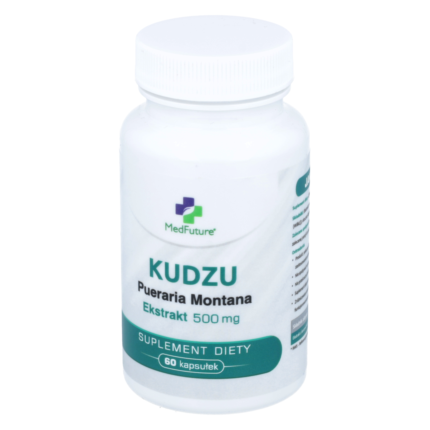 Medfuture kudzu ekstrakt 500 mg, 60 kapsułek