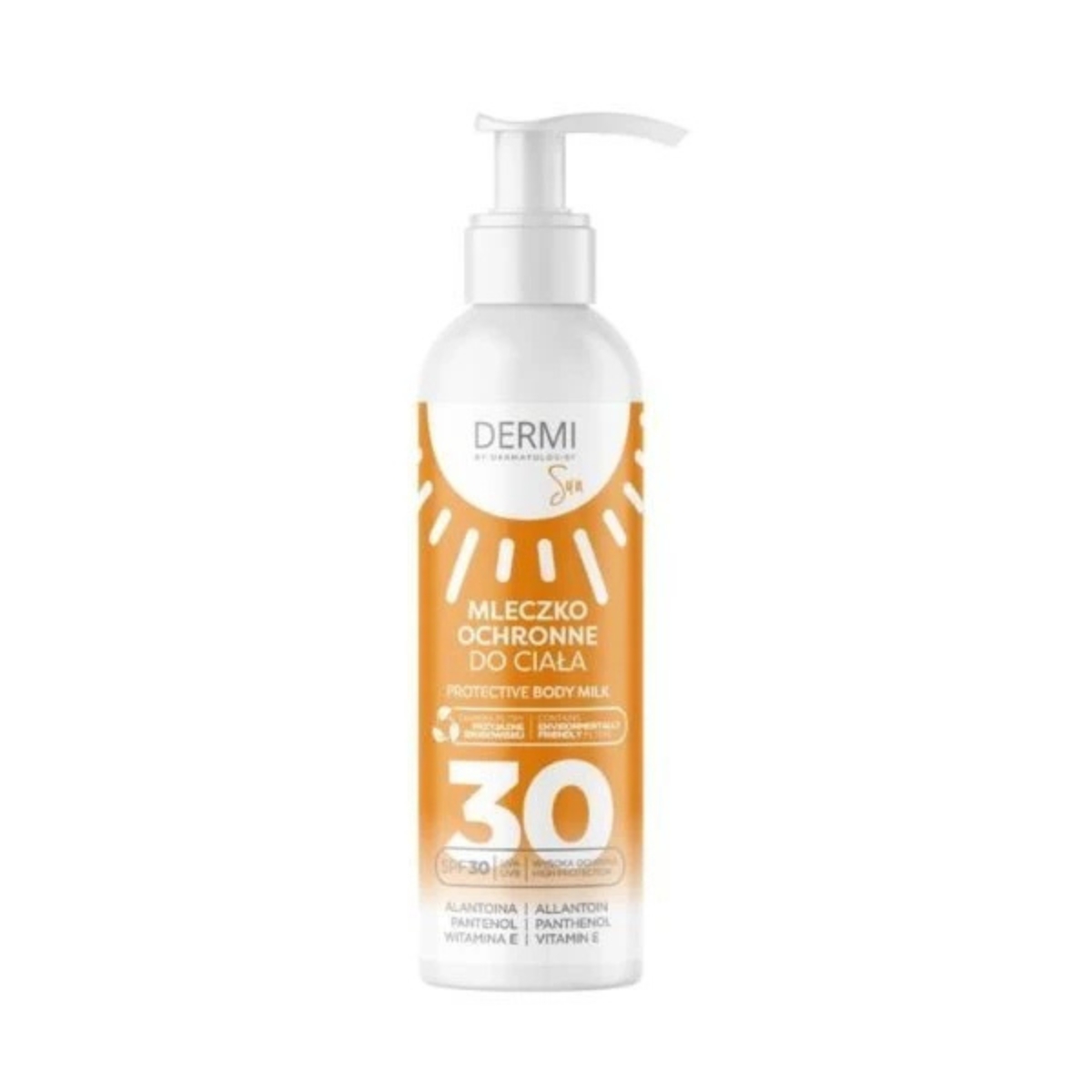 Dermi sun mleczko do ciała ochronne, spf 30, 150 ml