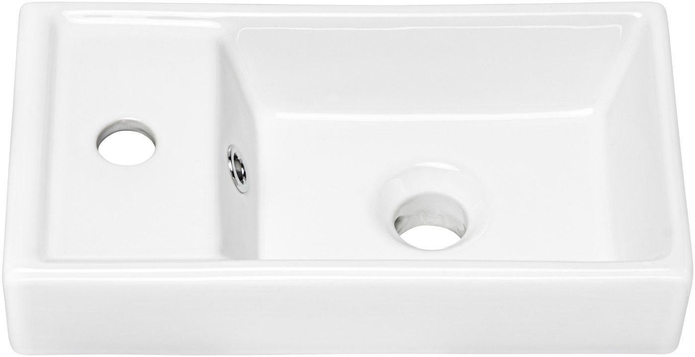 Comad Veda umywalka 40x22 cm prostokątna meblowa biała UM-VEDEA40 - Wysyłka w 24h