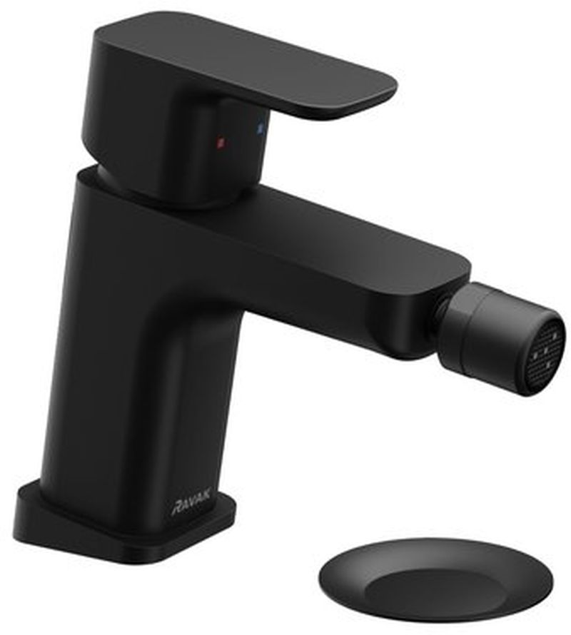 Ravak 10° bateria bidetowa stojąca czarna X070155