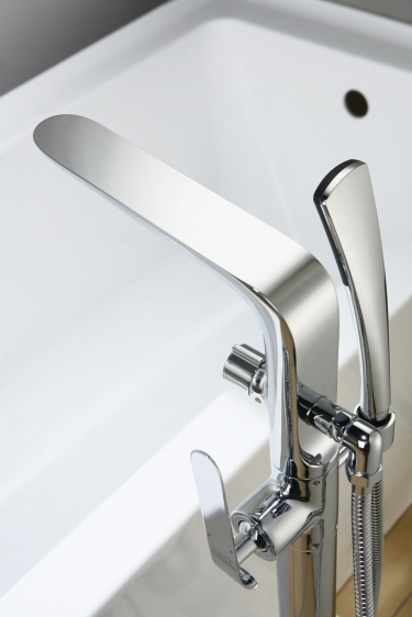 Art Platino Emira bateria wannowa wolnostojąca chrom EMI-BWP.090C