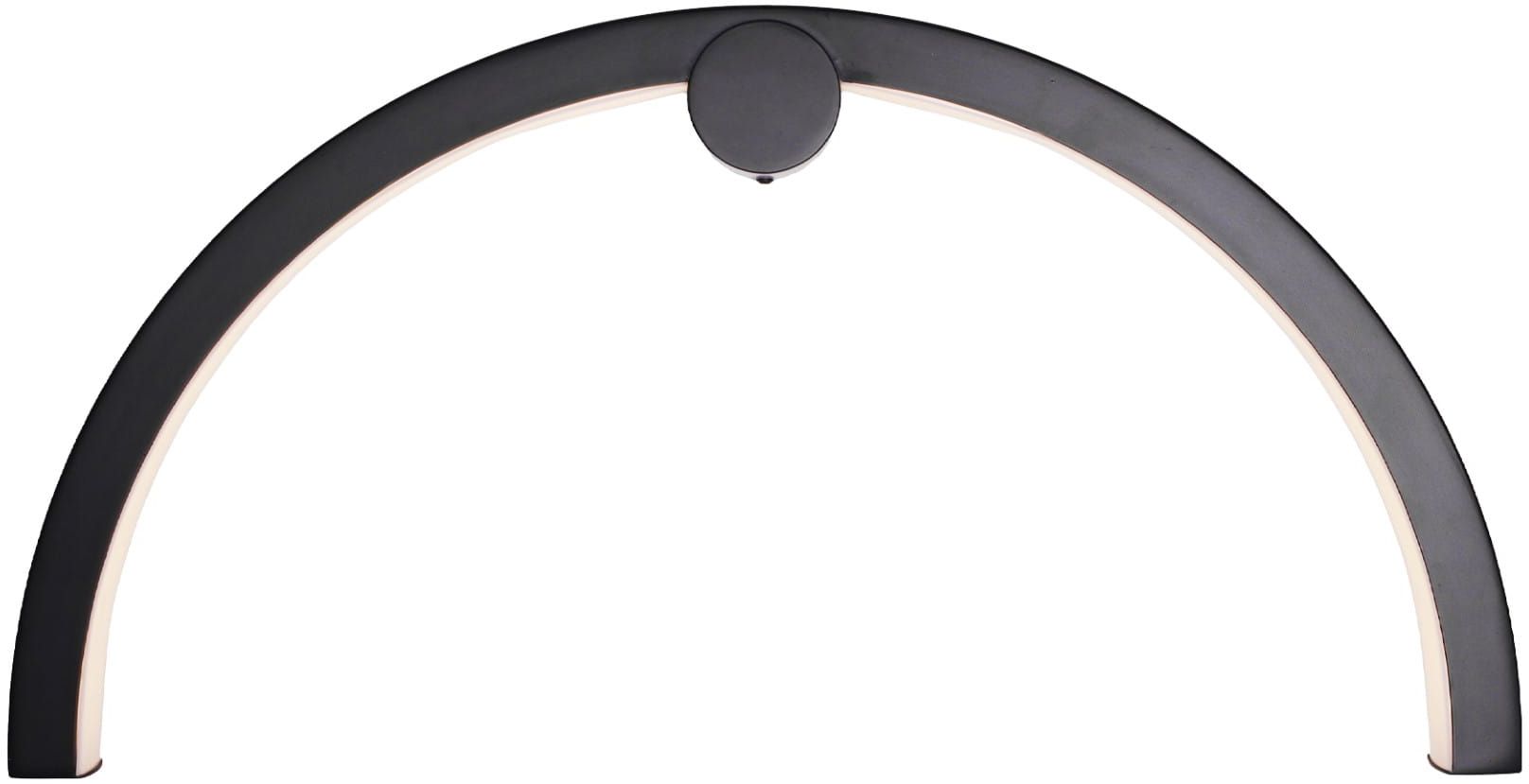 MaxLight Trio Arc kinkiet 1x16 W czarny mat W0334