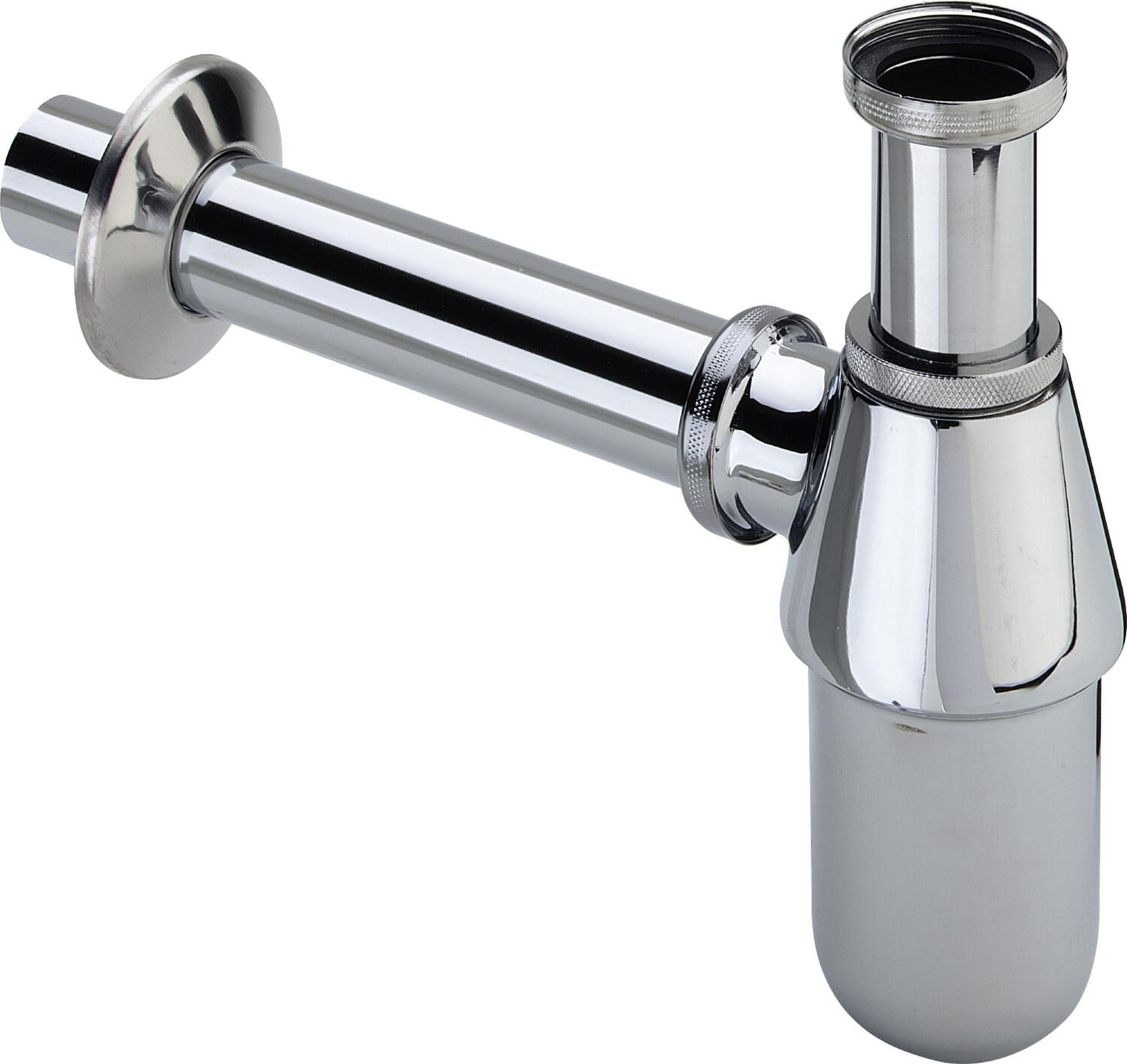 Viega syfon do umywalki butelkowy chrom 125844