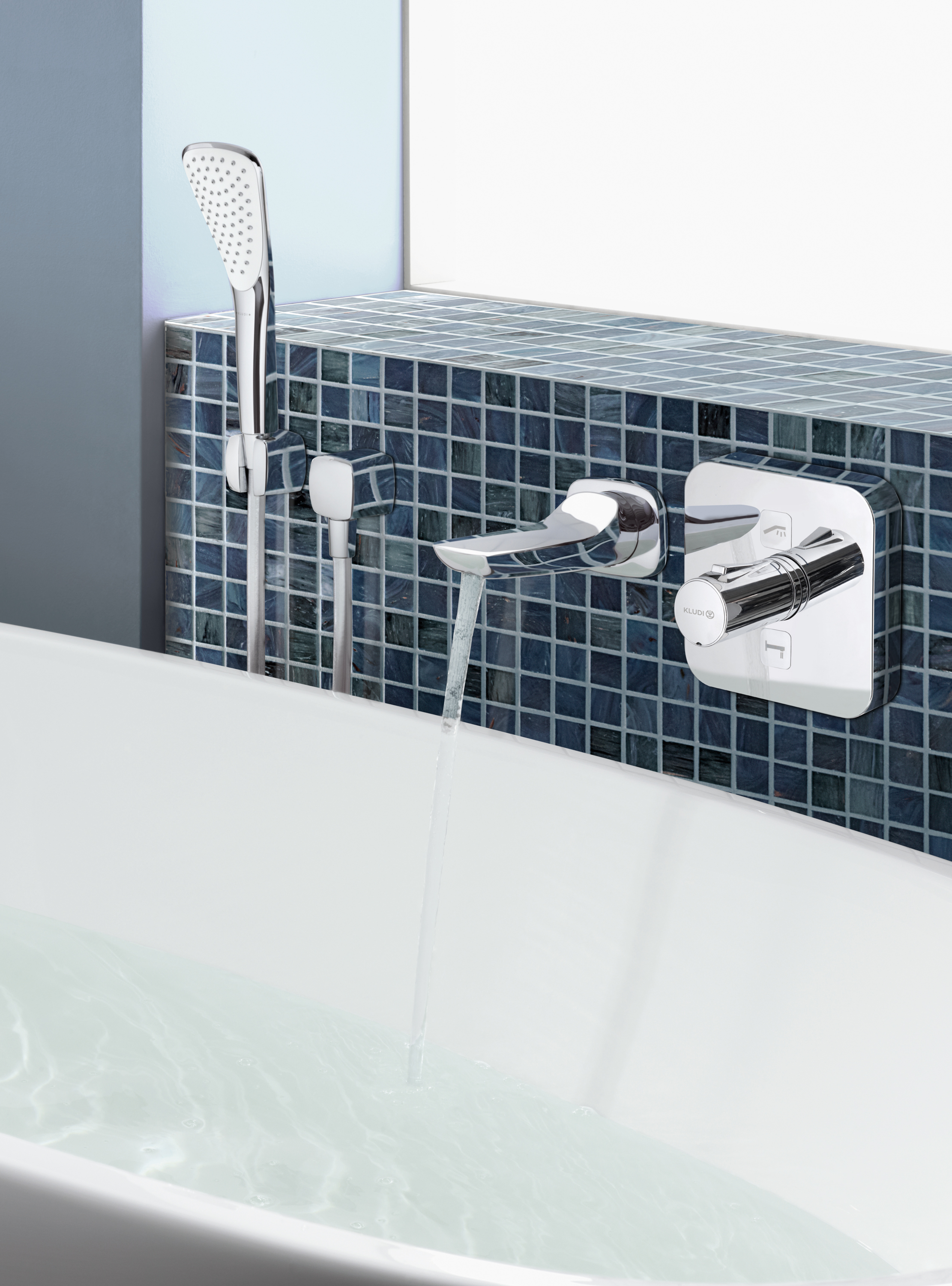 Kludi Push bateria prysznicowa podtynkowa termostatyczna chrom 389110538