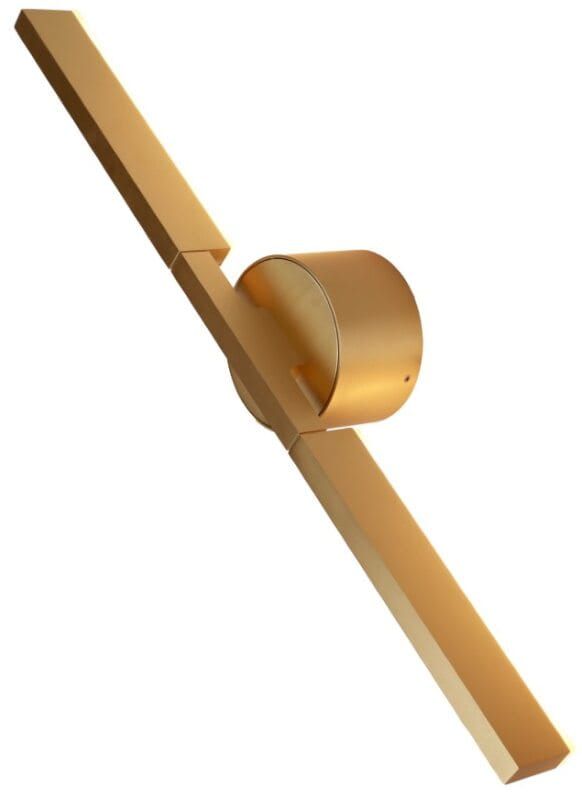 MaxLight Merano kinkiet 1x10 W złoty W0347