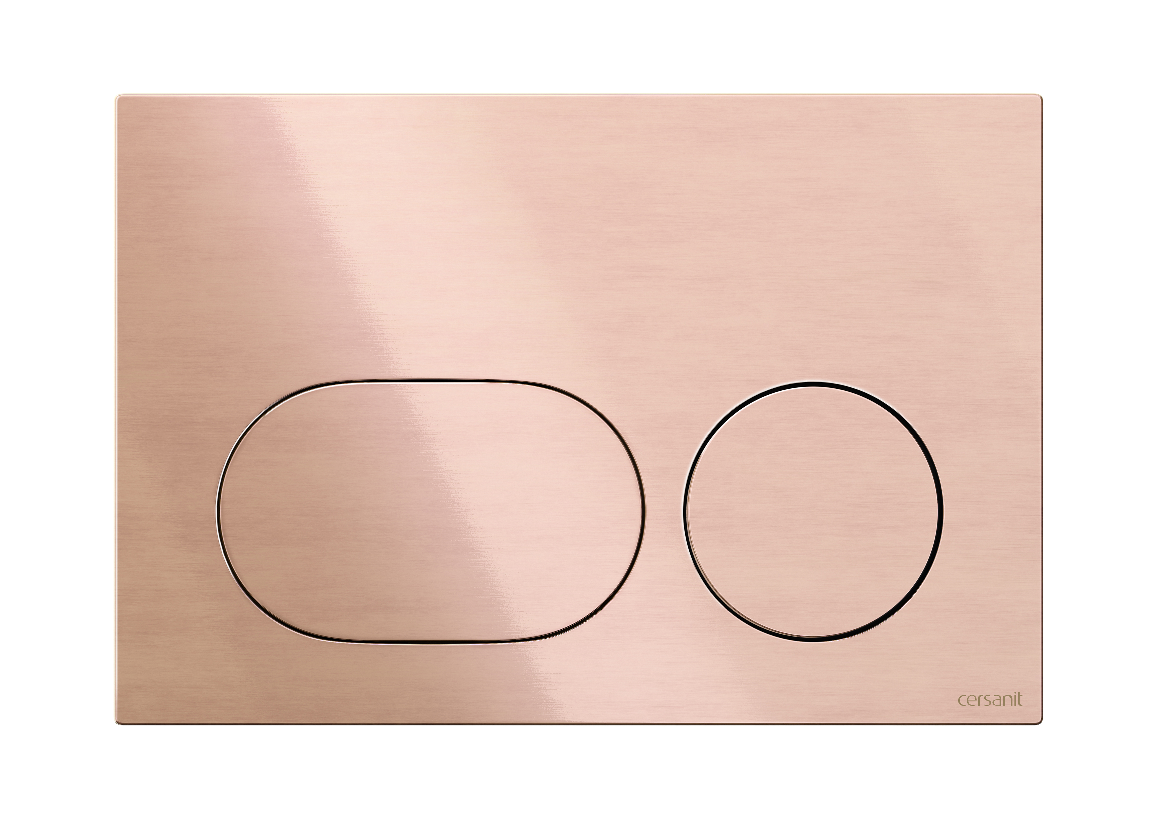 Cersanit Dueto przycisk spłukujący do WC miedź K3003-002