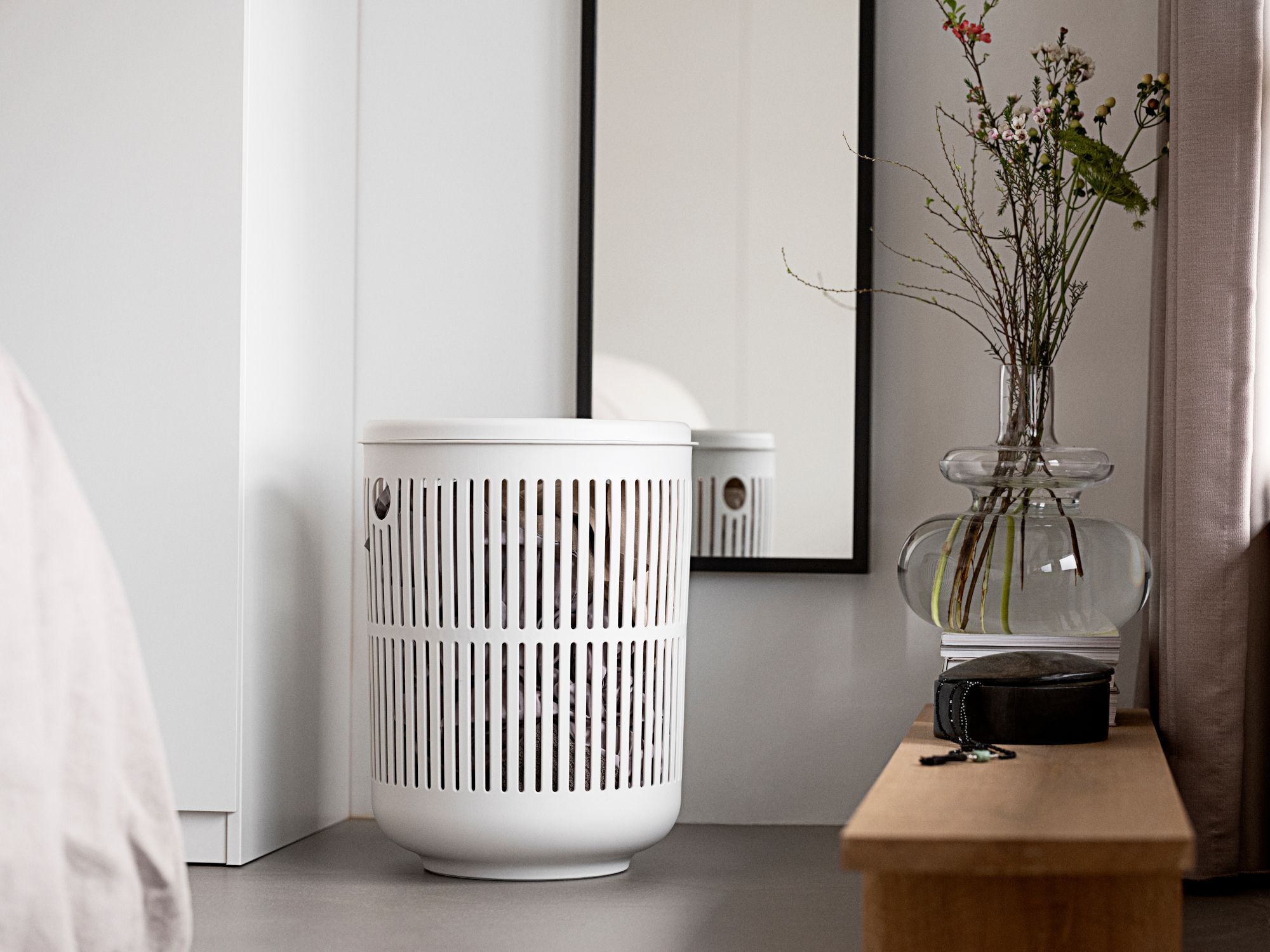 Zone Denmark Ume kosz na bieliznę i pranie 60 l biały 26525