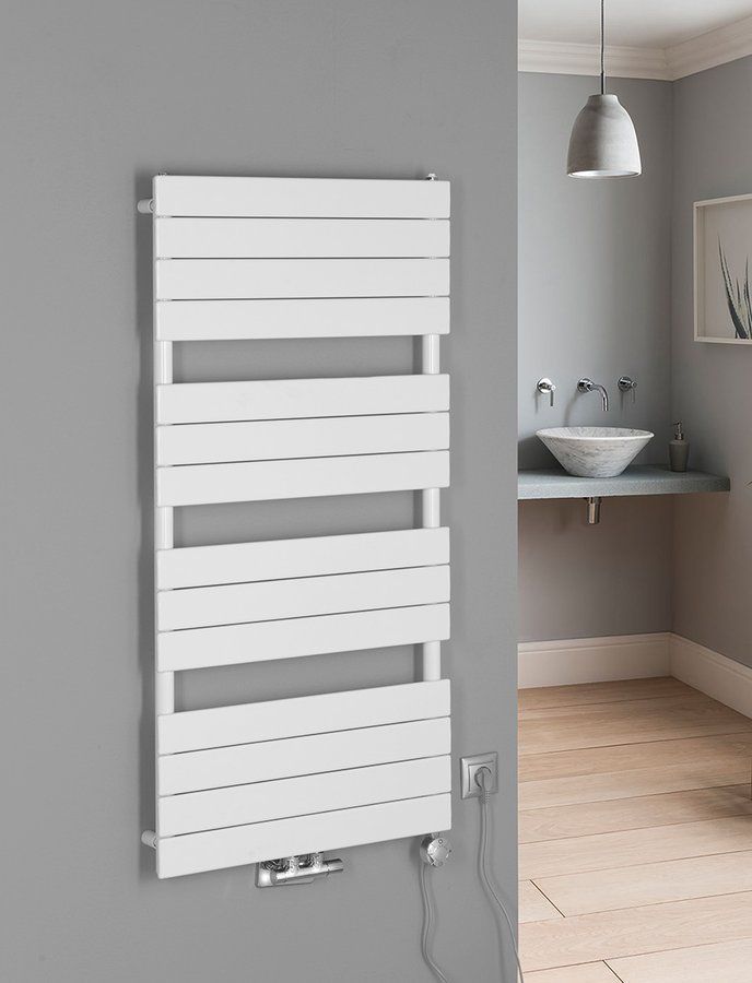 Aqualine Bondi grzejnik łazienkowy 122,2x60 cm biały DC420T