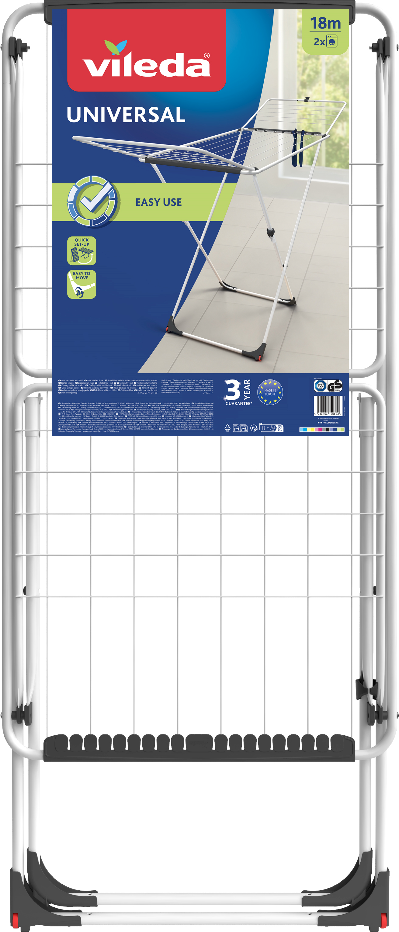 Vileda Universal suszarka na pranie stojąca 179758 - Wysyłka w 24h