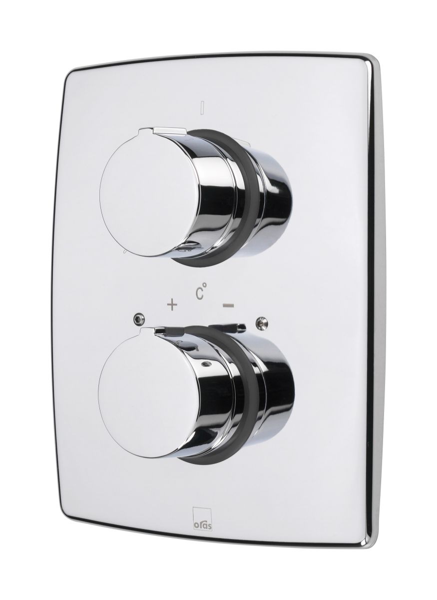 Oras Cubista bateria prysznicowa podtynkowa termostatyczna chrom 2887 - Wysyłka w 24h