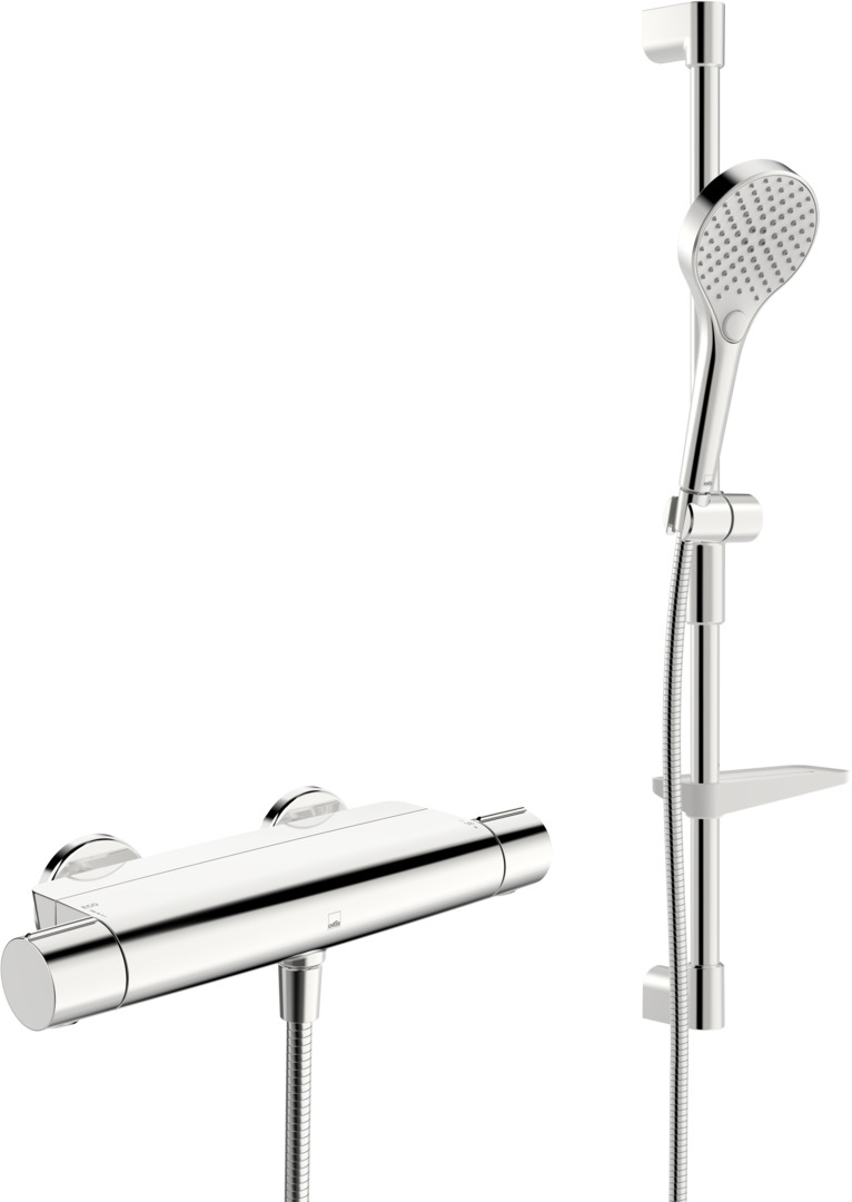 Oras Optima Style bateria prysznicowa ścienna termostatyczna chrom 7169NU