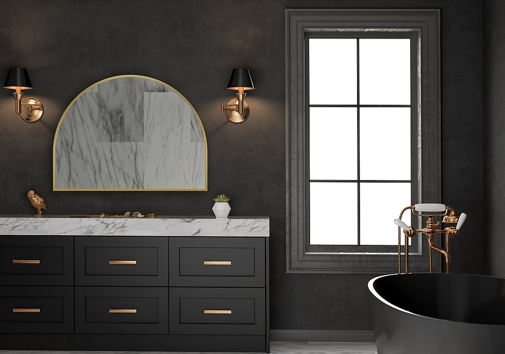 Guarda Musa lustro 110x80 cm złoty FOR-MUS-ZLOTY-110X80