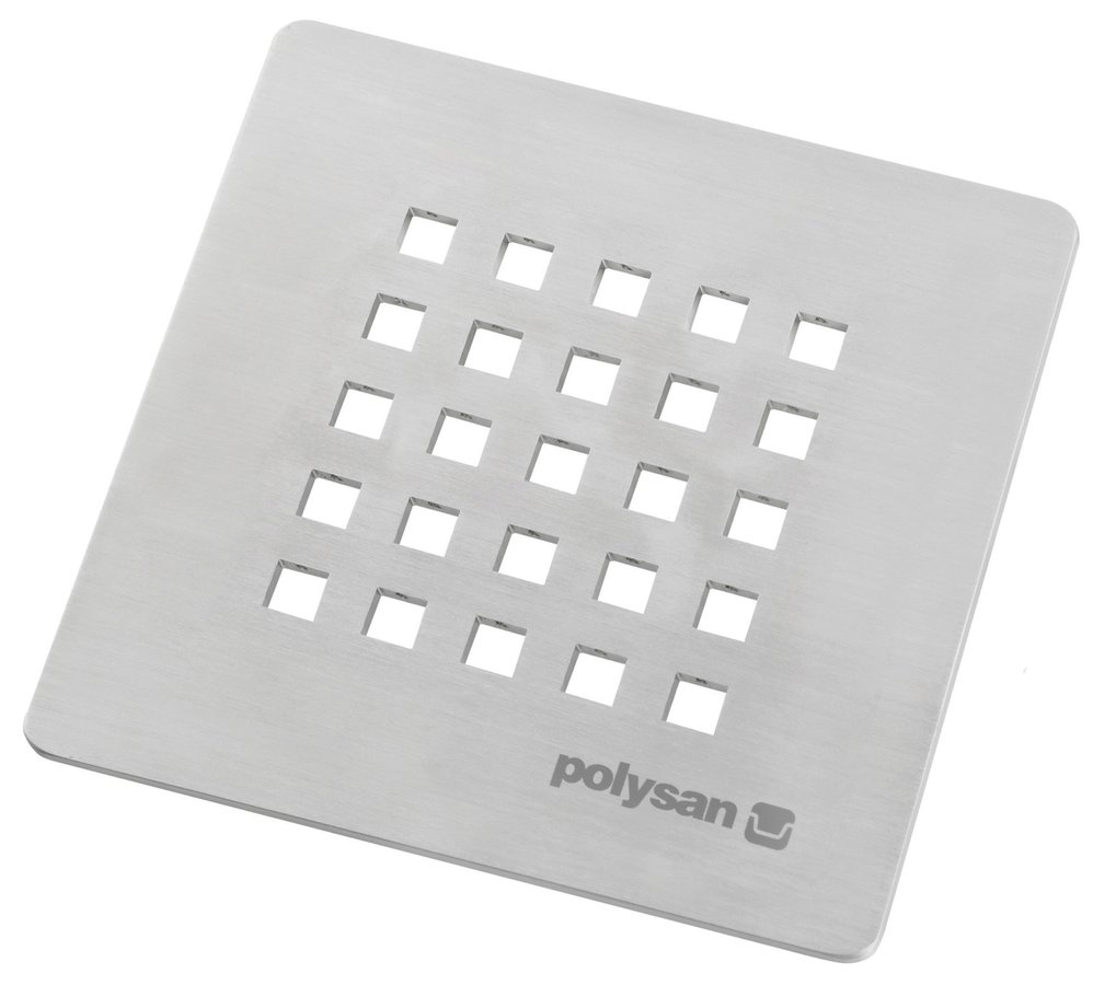Polysan Treneca pokrywa syfonu stal nierdzewna mat 85999