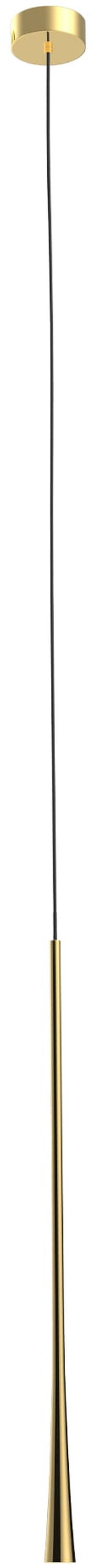 MaxLight Coffee lampa wisząca 1x7W LED złota P0485