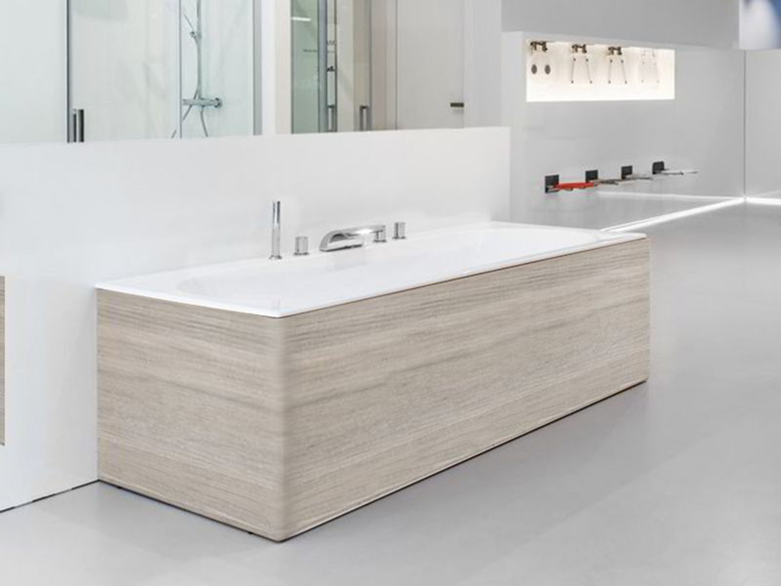 Ravak City panel boczny do wanny 80 cm lewy satynowe drewno X000001108