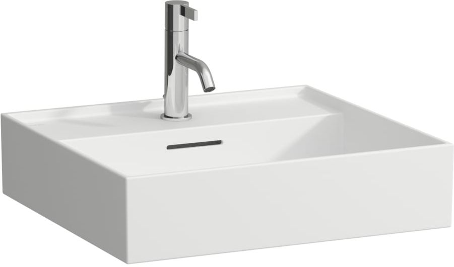 Laufen Kartell umywalka 50x46 cm prostokątna ścienna biały mat H8163327571041