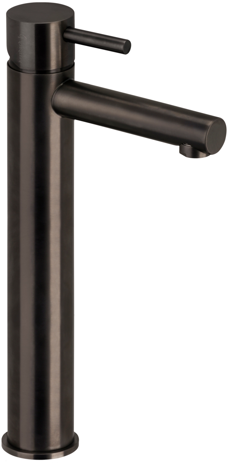 Herzbach Design iX PVD bateria umywalkowa stojąca wysoka czarny 21.133200.2.40