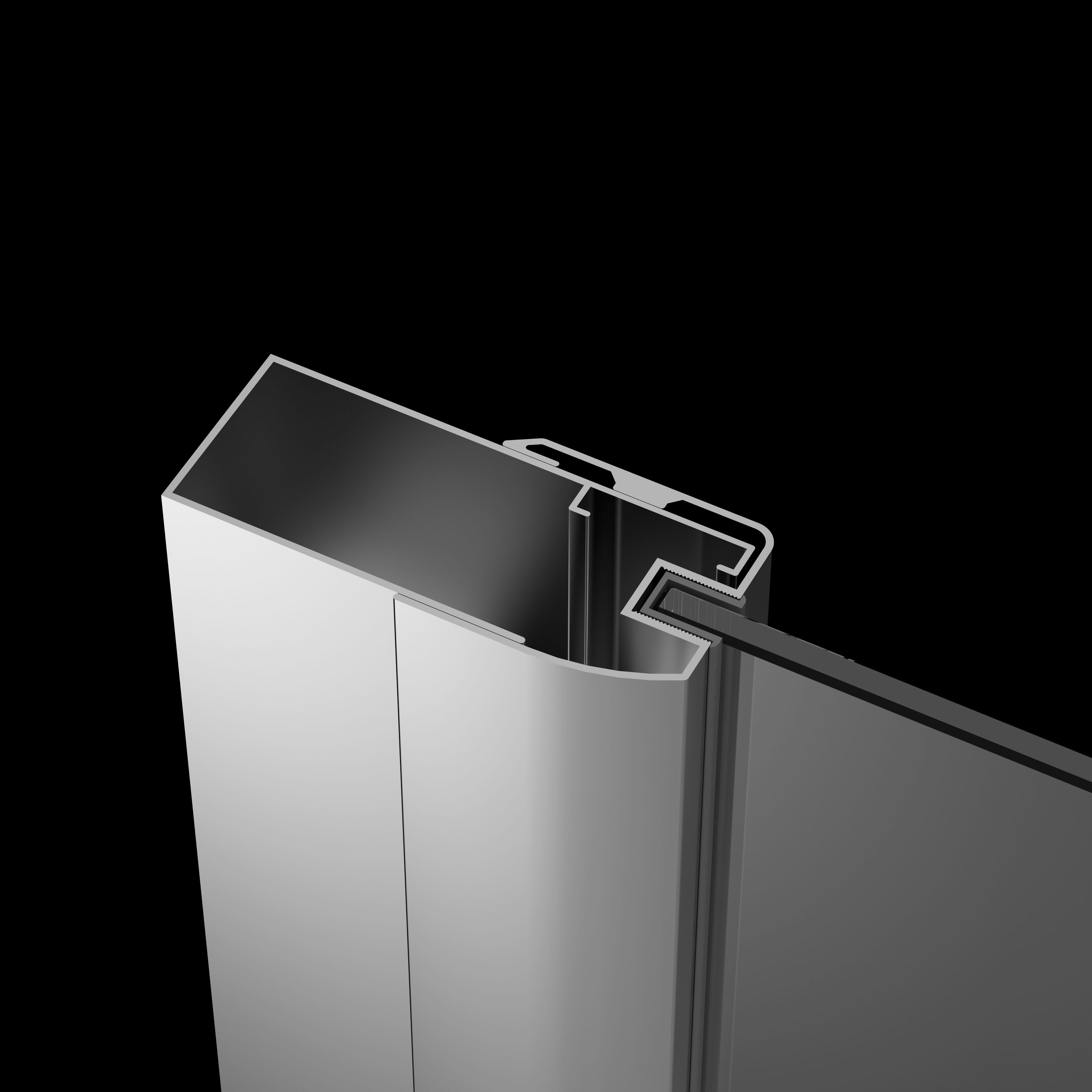 Radaway Torrenta profil poszerzający U +4 cm chrom P01-111185001