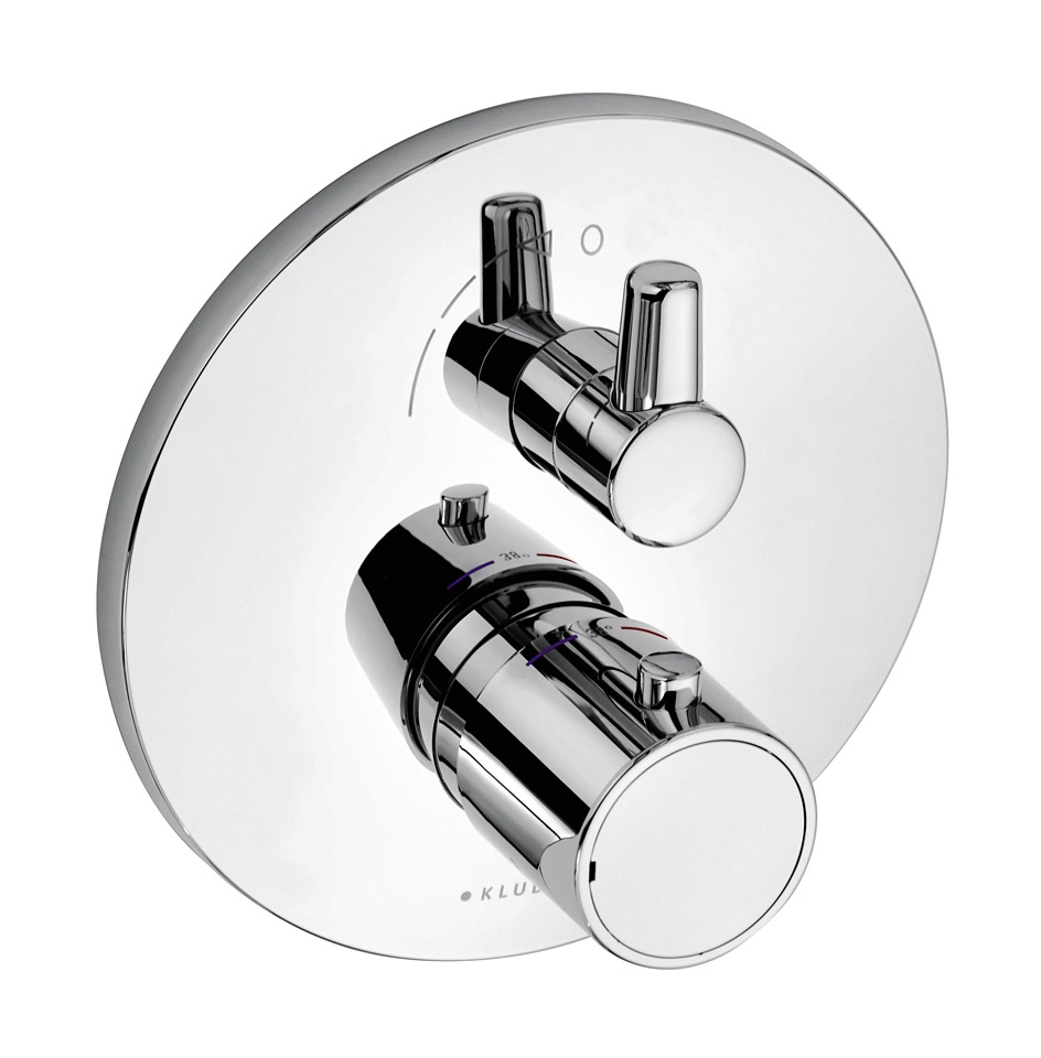 Kludi Zenta bateria prysznicowa podtynkowa termostatyczna chrom 388350545