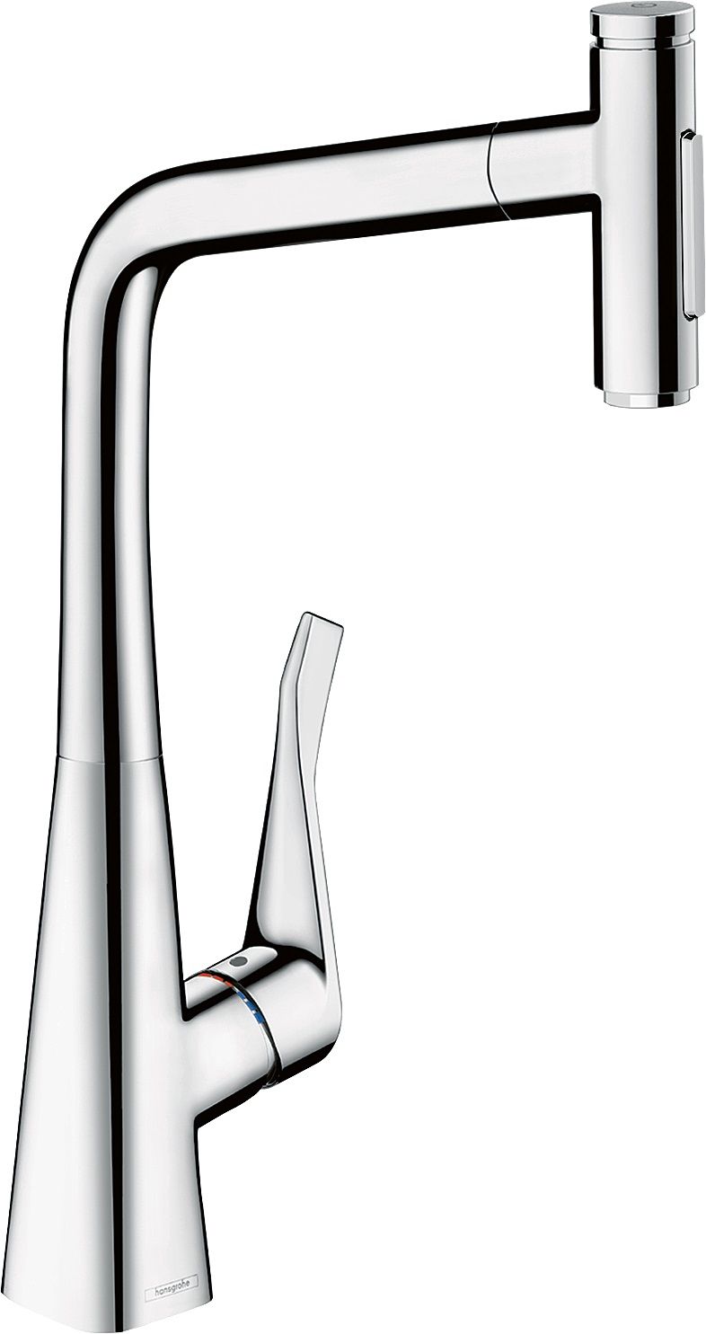 Hansgrohe Metris Select M71 bateria kuchenna stojąca chrom 73820000