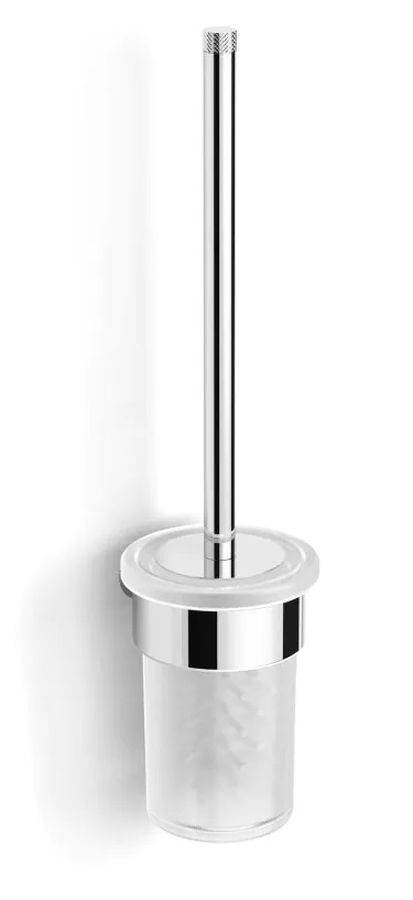 Stella Megan szczotka toaletowa wisząca chrom/szkło matowe 13.430