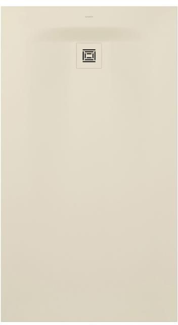 Duravit Sustano brodzik prostokątny 160x90 cm kremowy mat 720285620000000