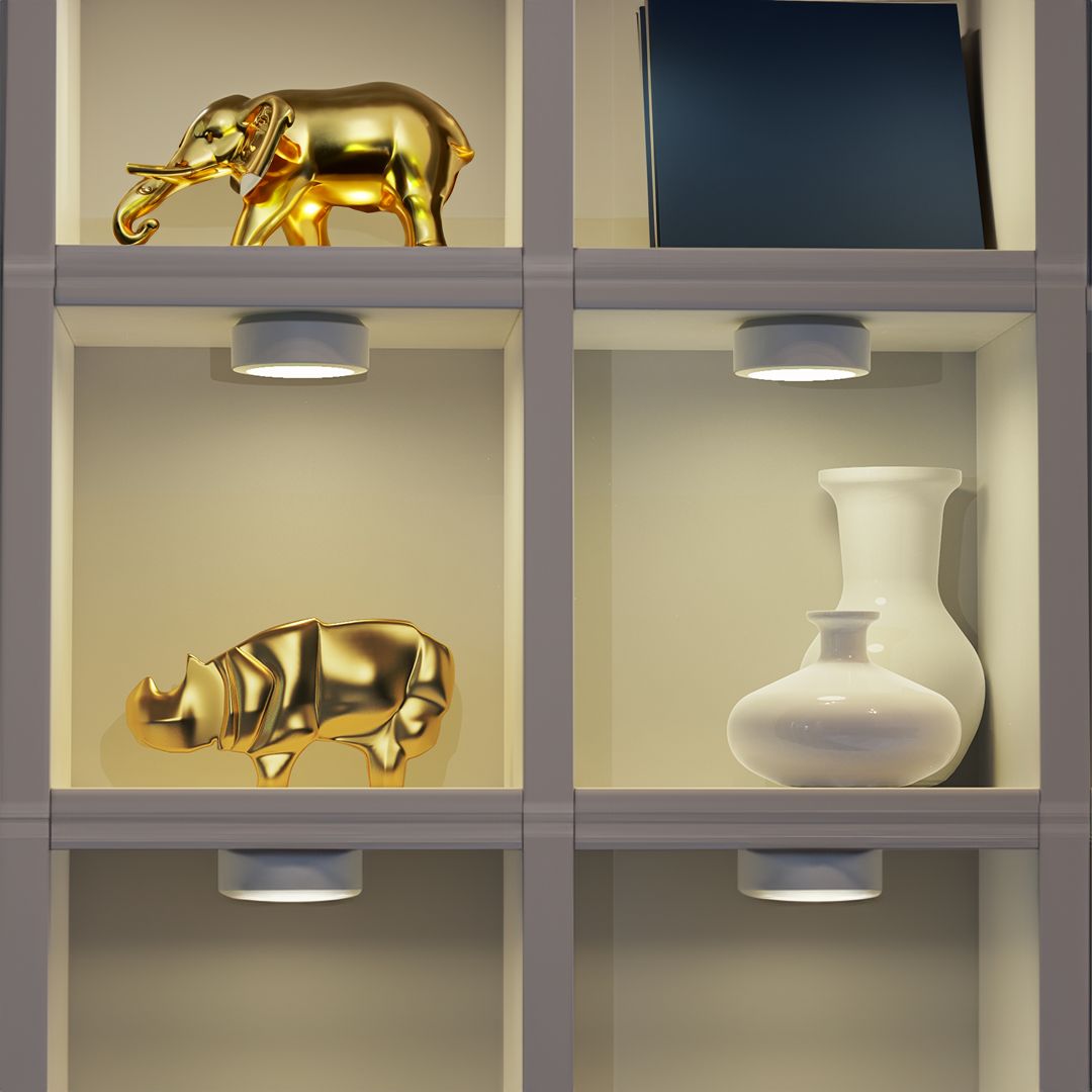 Milagro Jojo lampa podszafkowa 1x0,6 W biała EKB1438