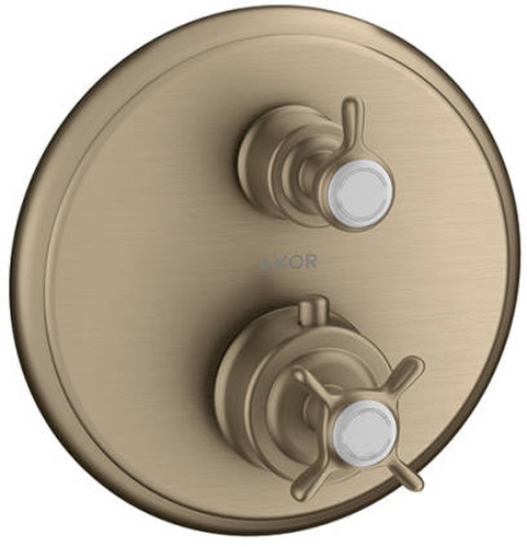 Axor Montreux bateria prysznicowa podtynkowa termostatyczna nikiel szczotkowany 16800820