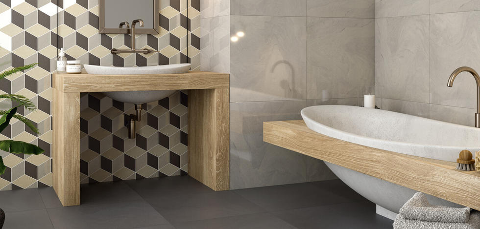 Paradyż Rockstone płytka ścienno-podłogowa 59,8x59,8 cm antracytowy poler