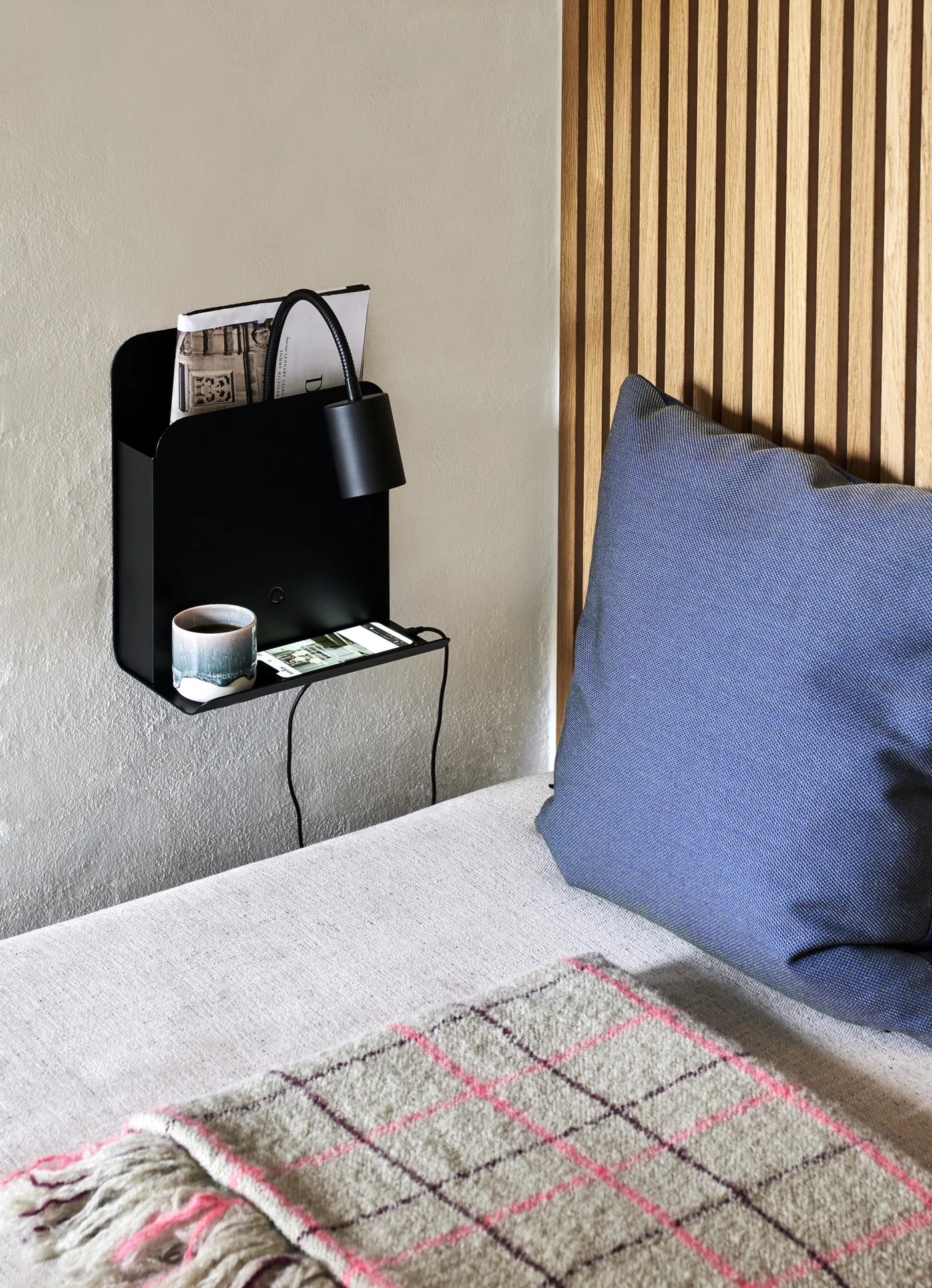 Nordlux Roomi lampka nocna 1x8 W czarna 2112551003