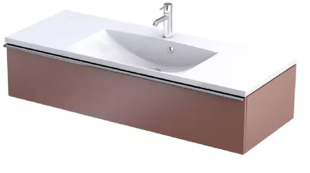 Oristo Compact szafka 120 cm podumywalkowa wisząca czerwony mat OR52-SD1S-120-19