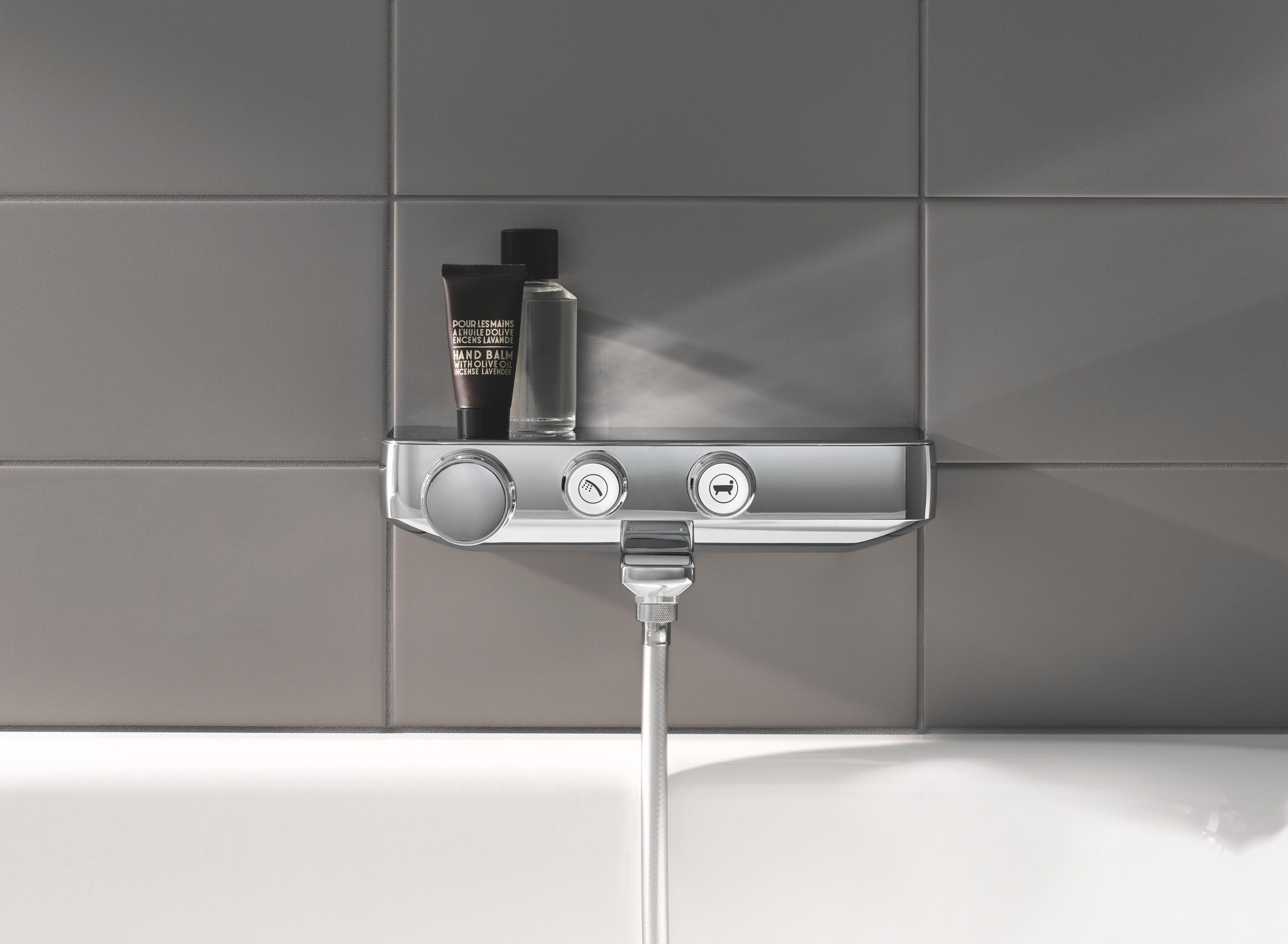 Grohe Grohtherm SmartControl bateria wannowo-prysznicowa ścienna termostatyczna chrom 34718000 - Wysyłka w 24h