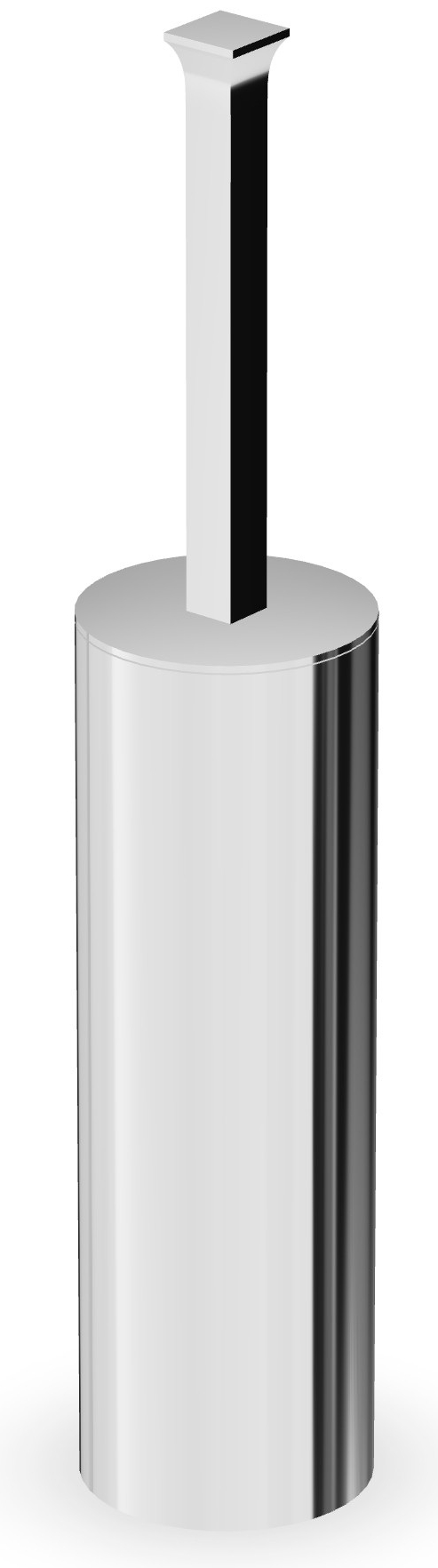 Zucchetti Bellagio szczotka toaletowa stojąca chrom ZAC555