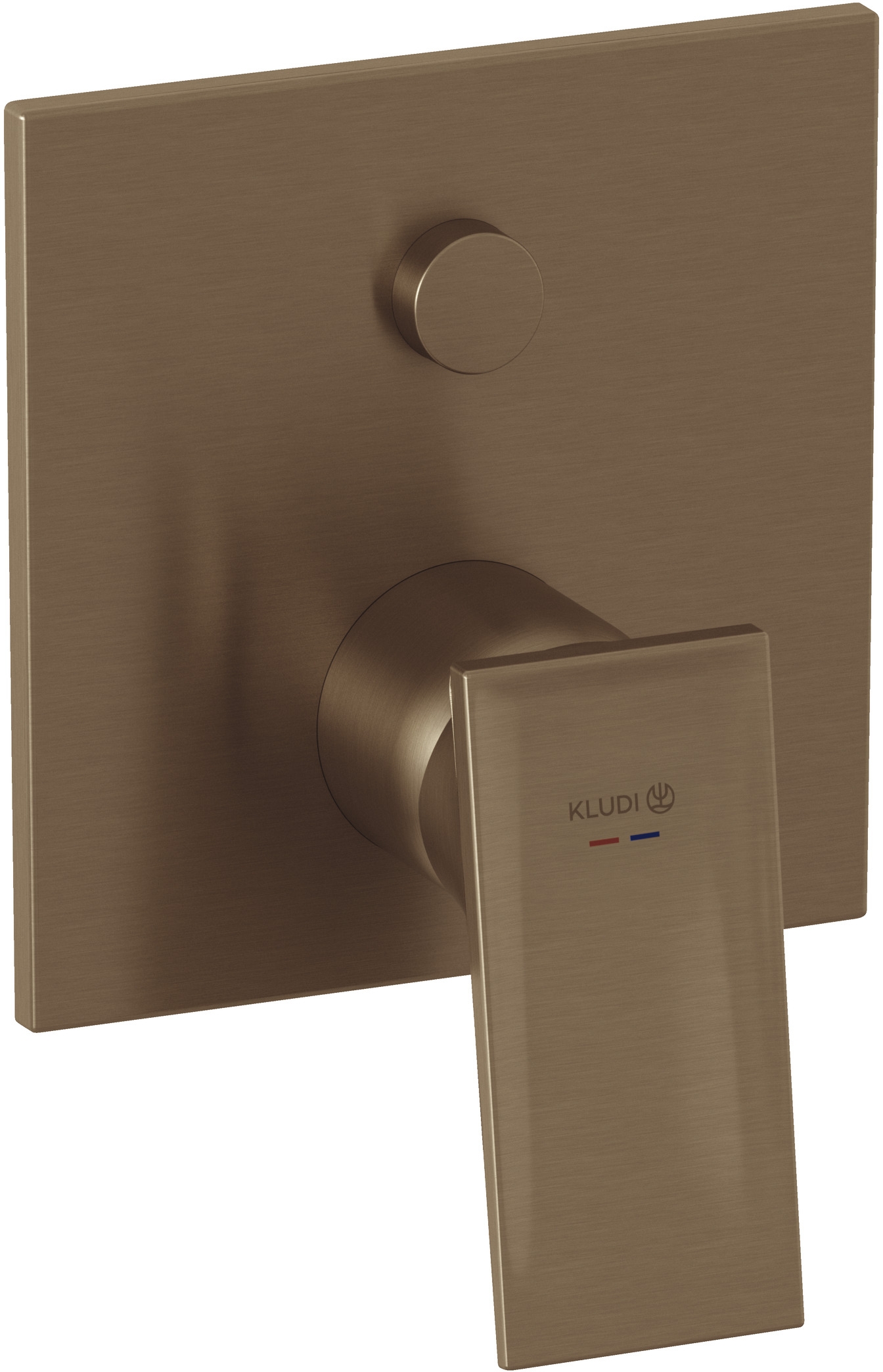 Kludi Decus bateria wannowo-prysznicowa podtynkowa termostatyczna brąz szczotkowany 54759N175